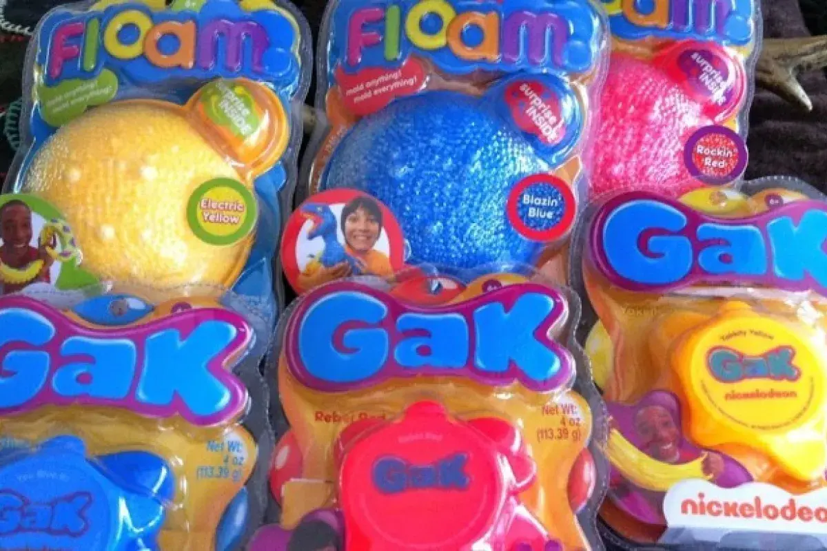 1990s Nickelodeon Gak slime