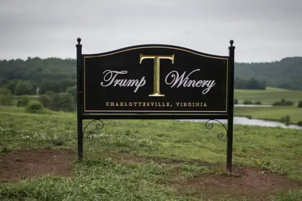 Trump Winery vineyard and estate in Virginia