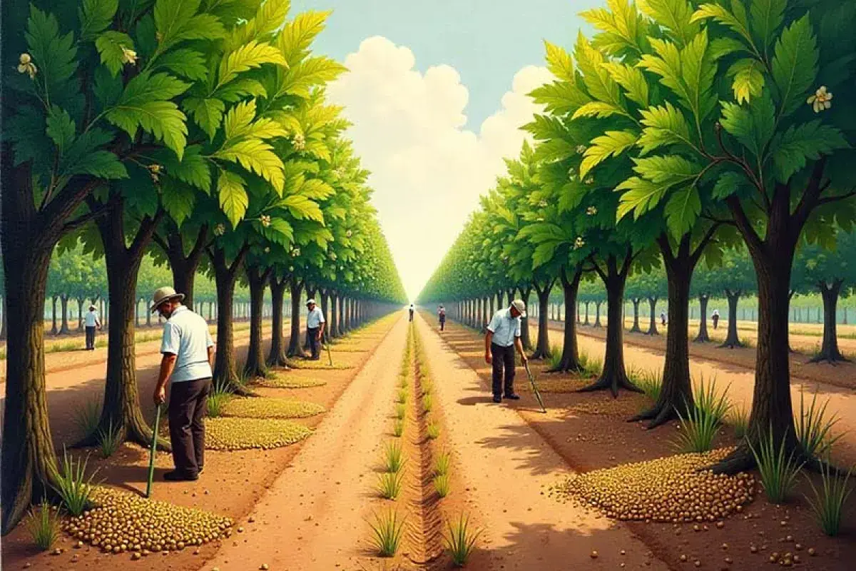 Historical Nutmeg Cultivation