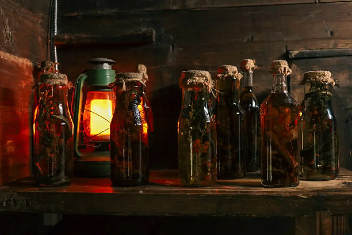 Historical vodka used for medicinal purposes