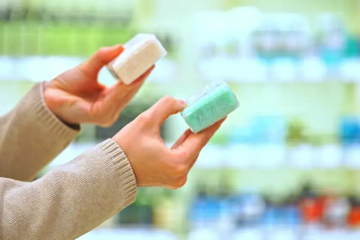Choosing between antibacterial and regular soap