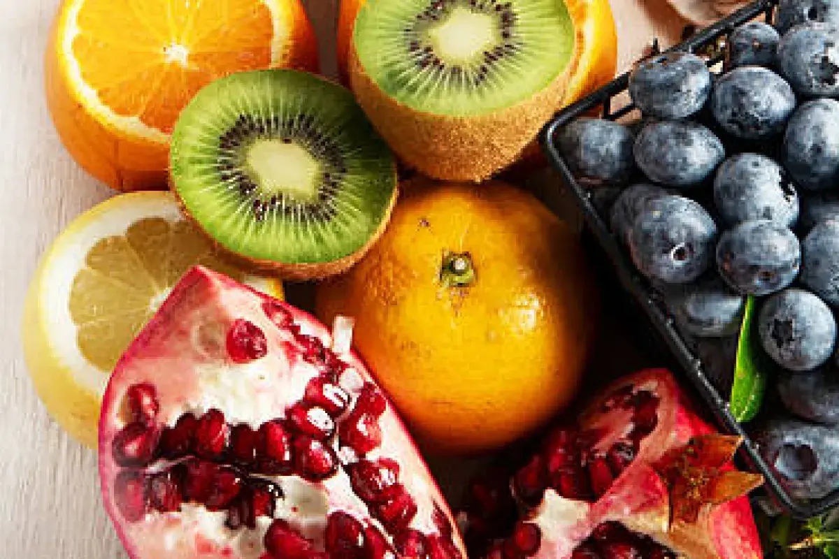 Collection of fruits that naturally nourish and brighten the skin