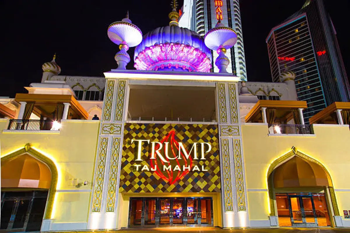 Trump Taj Mahal casino building exterior