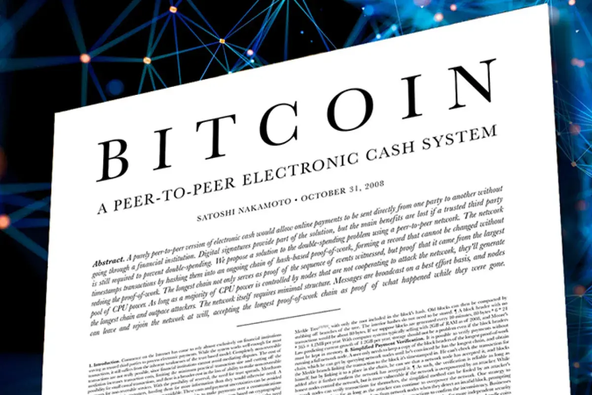 Satoshi Nakamoto Blockchain Origin Image