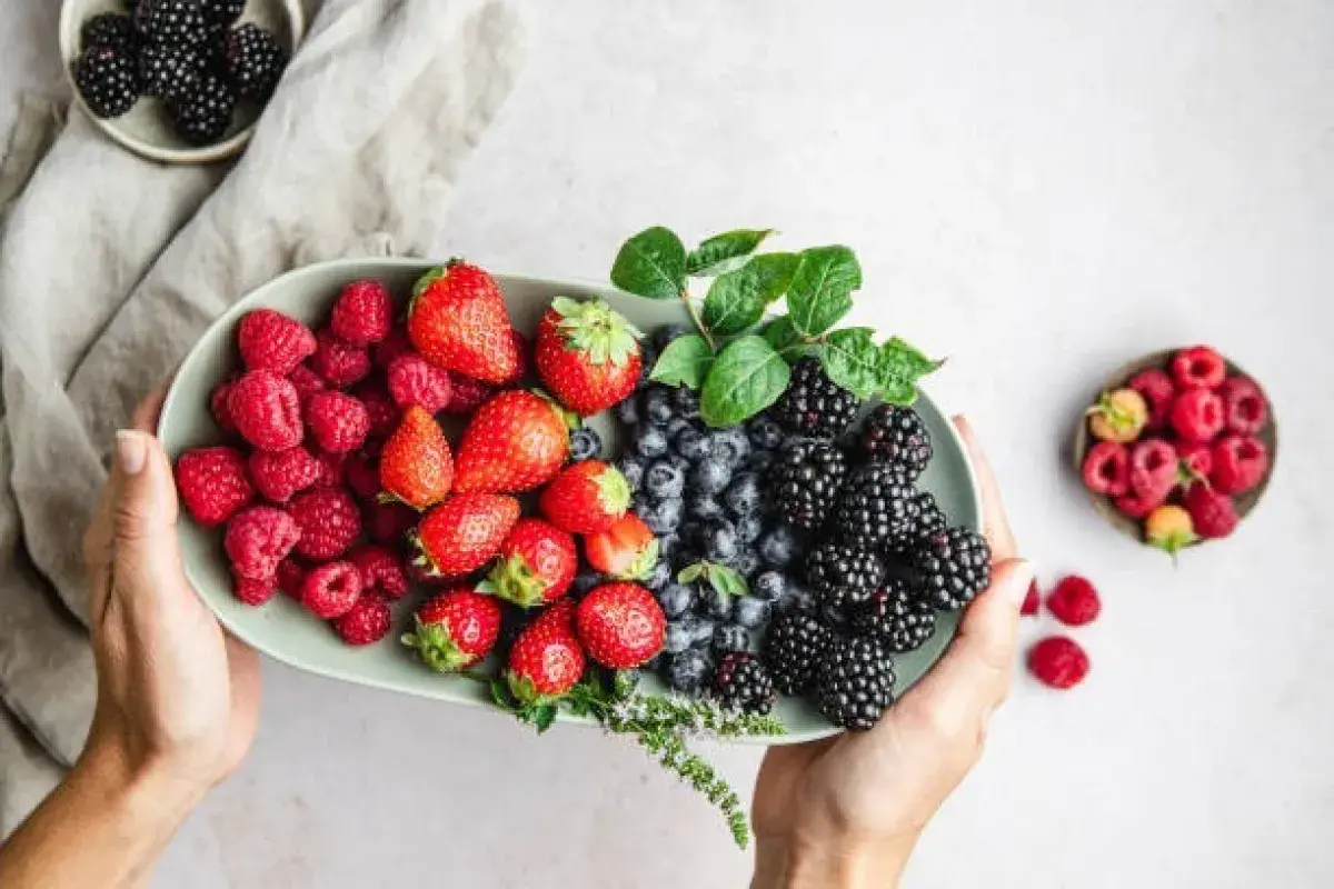 Fresh Mixed Berries Full of Antioxidants
