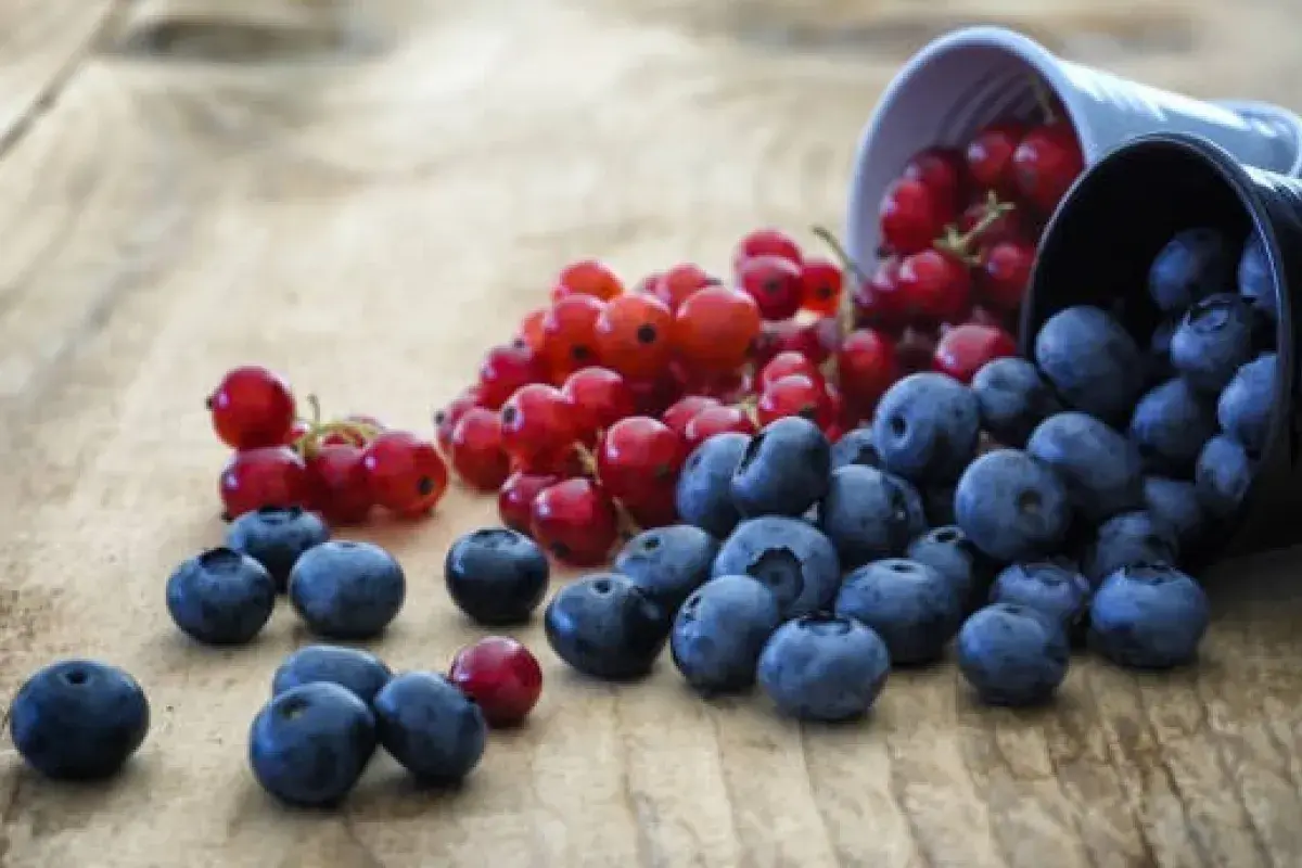 Antioxidant rich berries that support liver function