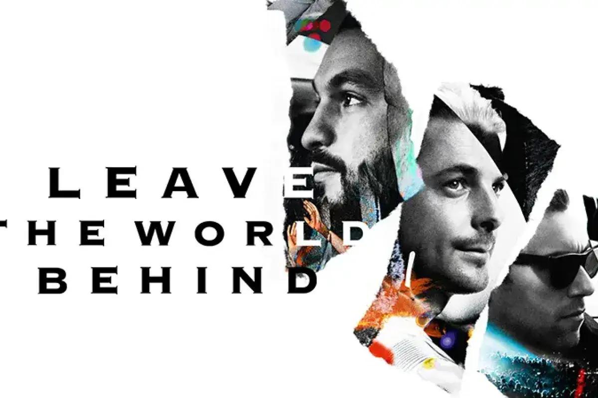 Poster of Swedish House Mafia documentary Leave the World Behind