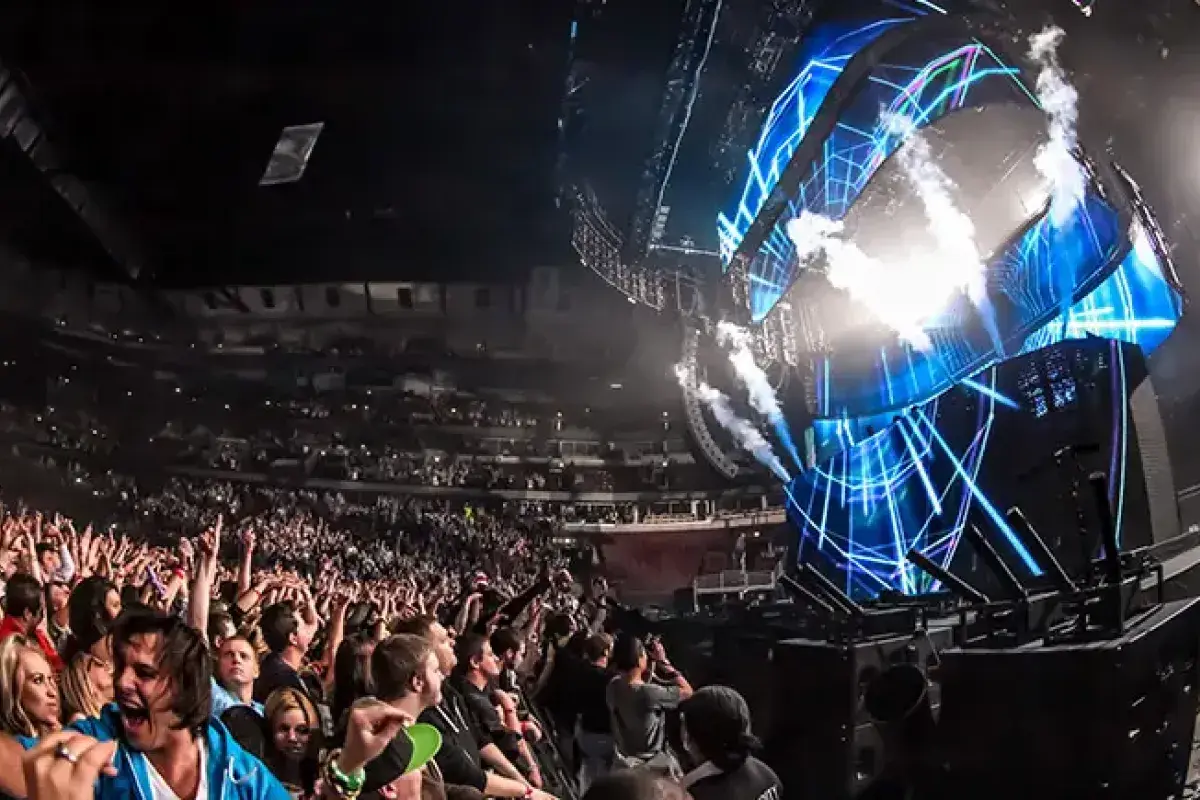 Swedish House Mafia during their final One Last Tour performance