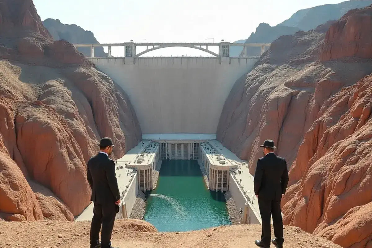 IRS agents assisting Hoover Dam project