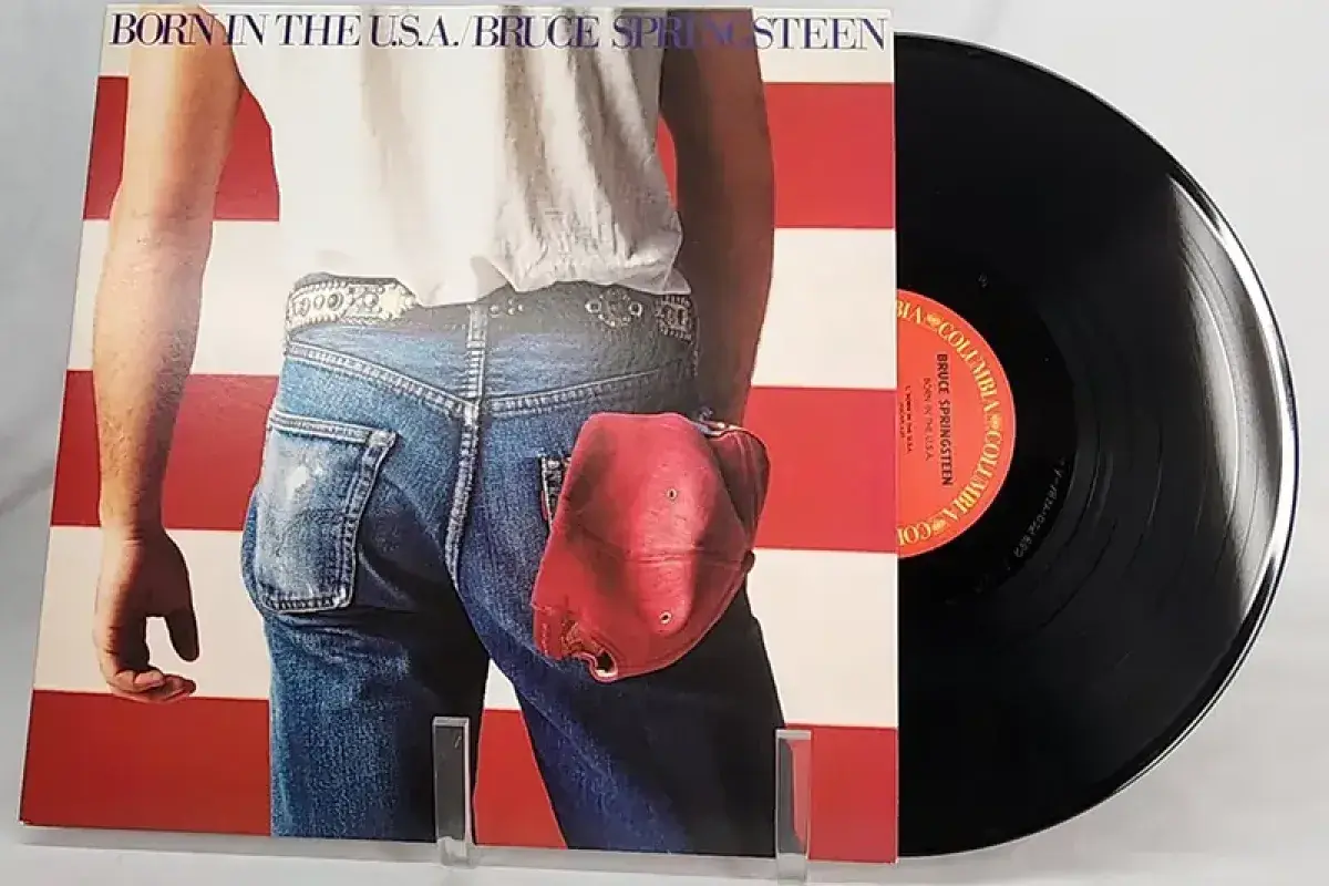 Bruce Springsteen Born in the U.S.A. album cover artwork
