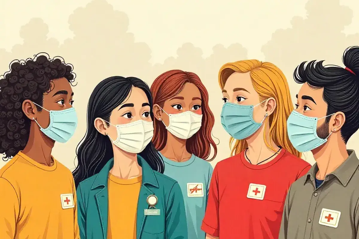 Community protection through widespread vaccination