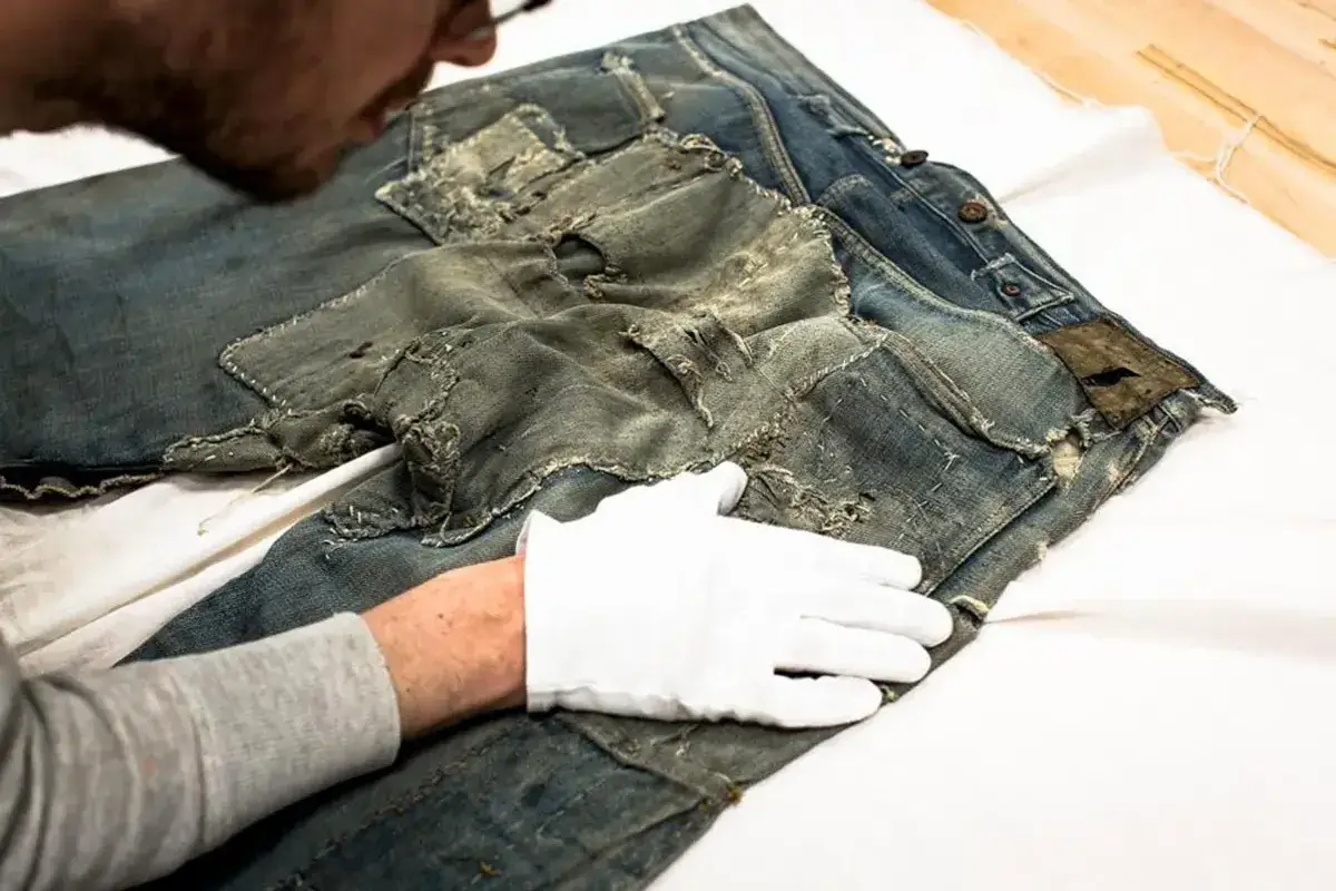 Collectible vintage Levi’s jeans from early history
