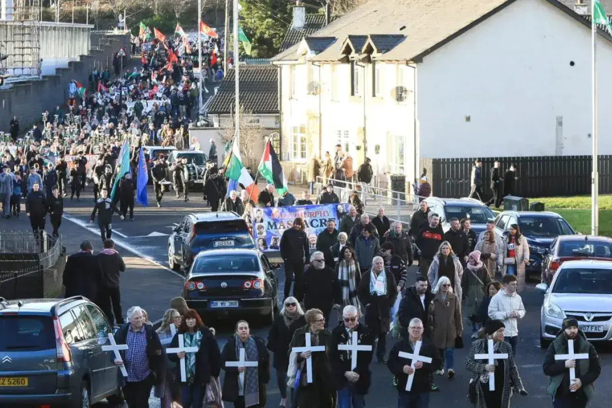 Bloody Sunday annual commemoration in Derry