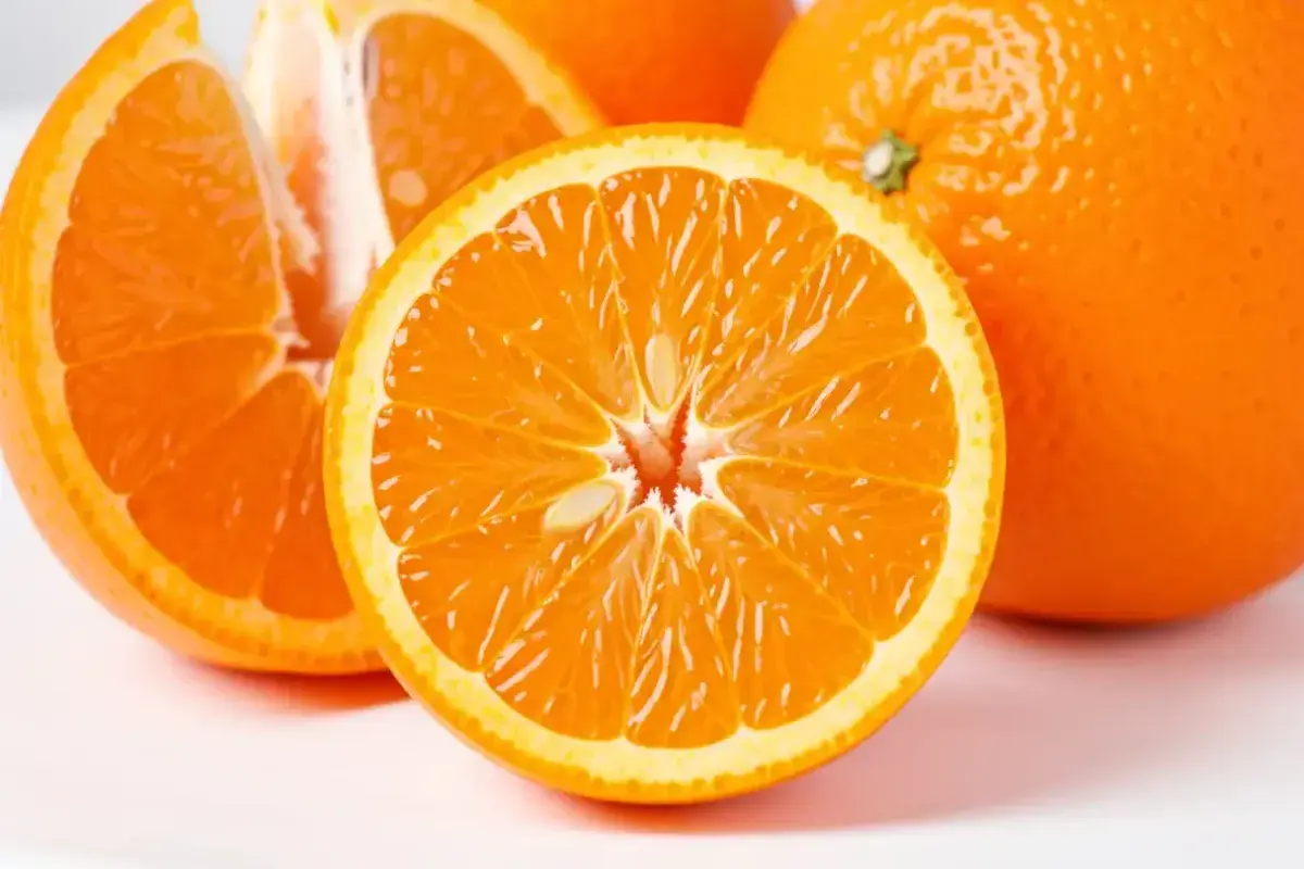 Juicy oranges packed with vitamin C for healthy eyes