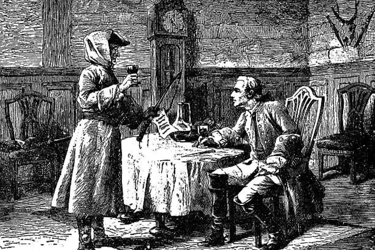 Pawpaw fruit as part of early American historical cuisine