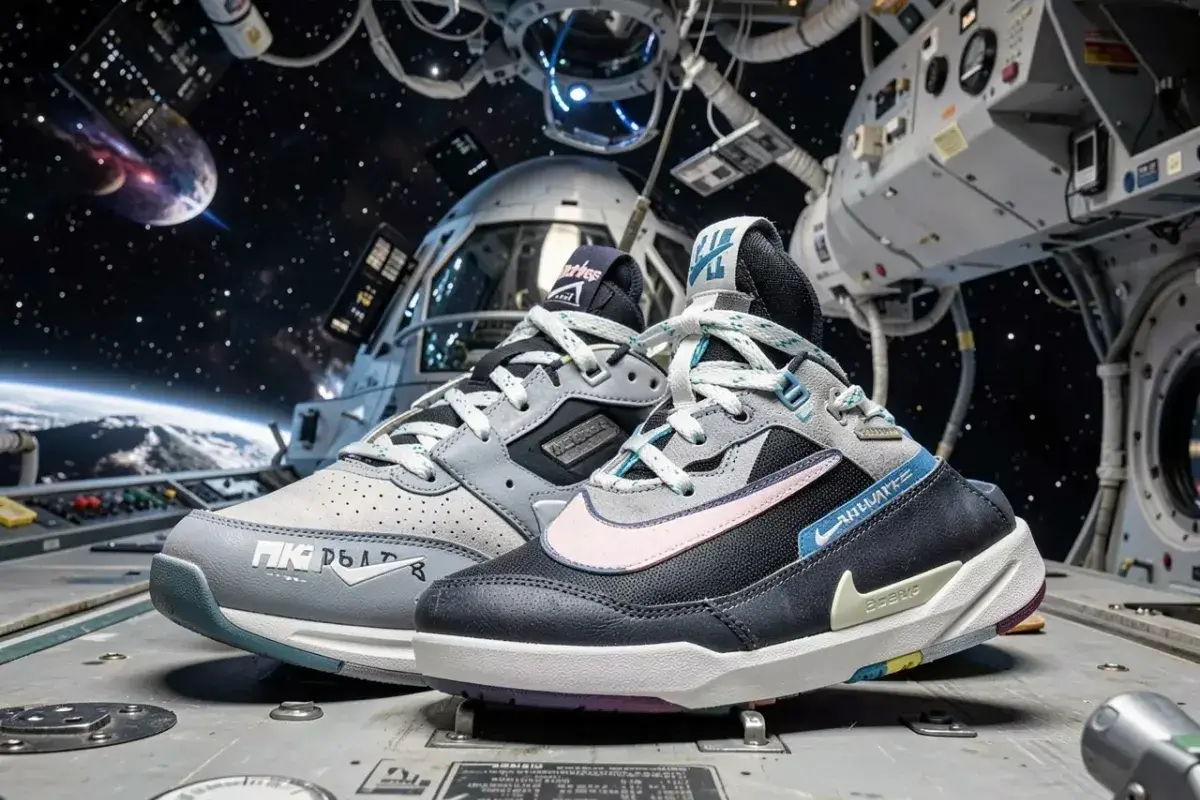 Nike inspired shoes used in space shuttle