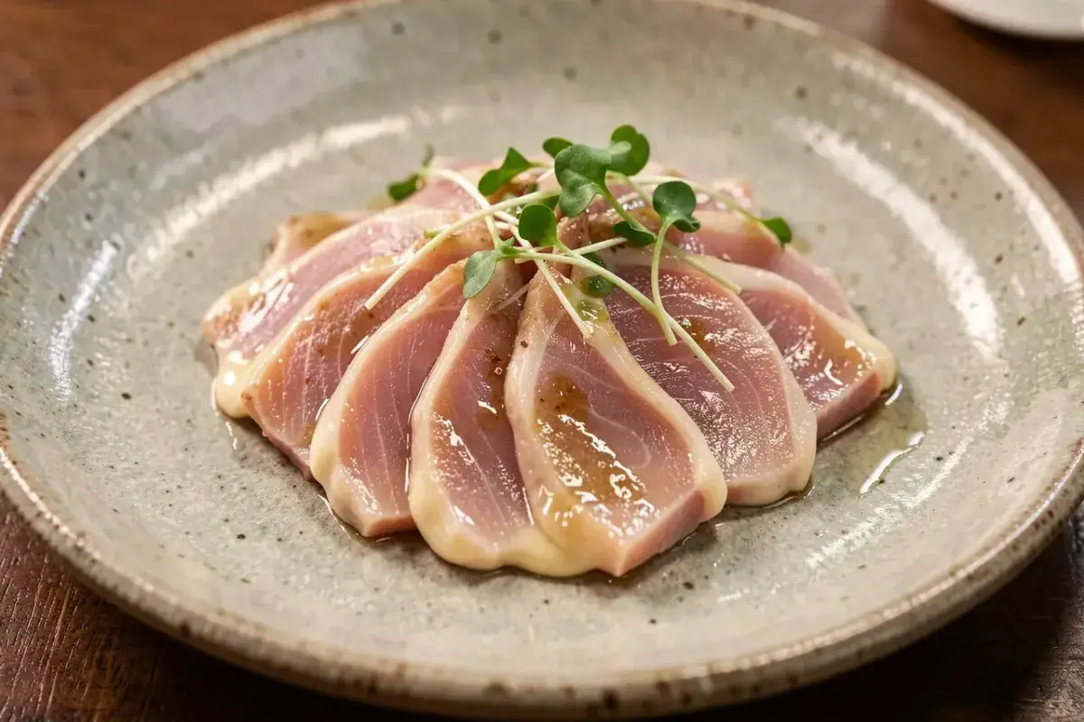 Rare noten tuna cut with ultra creamy texture