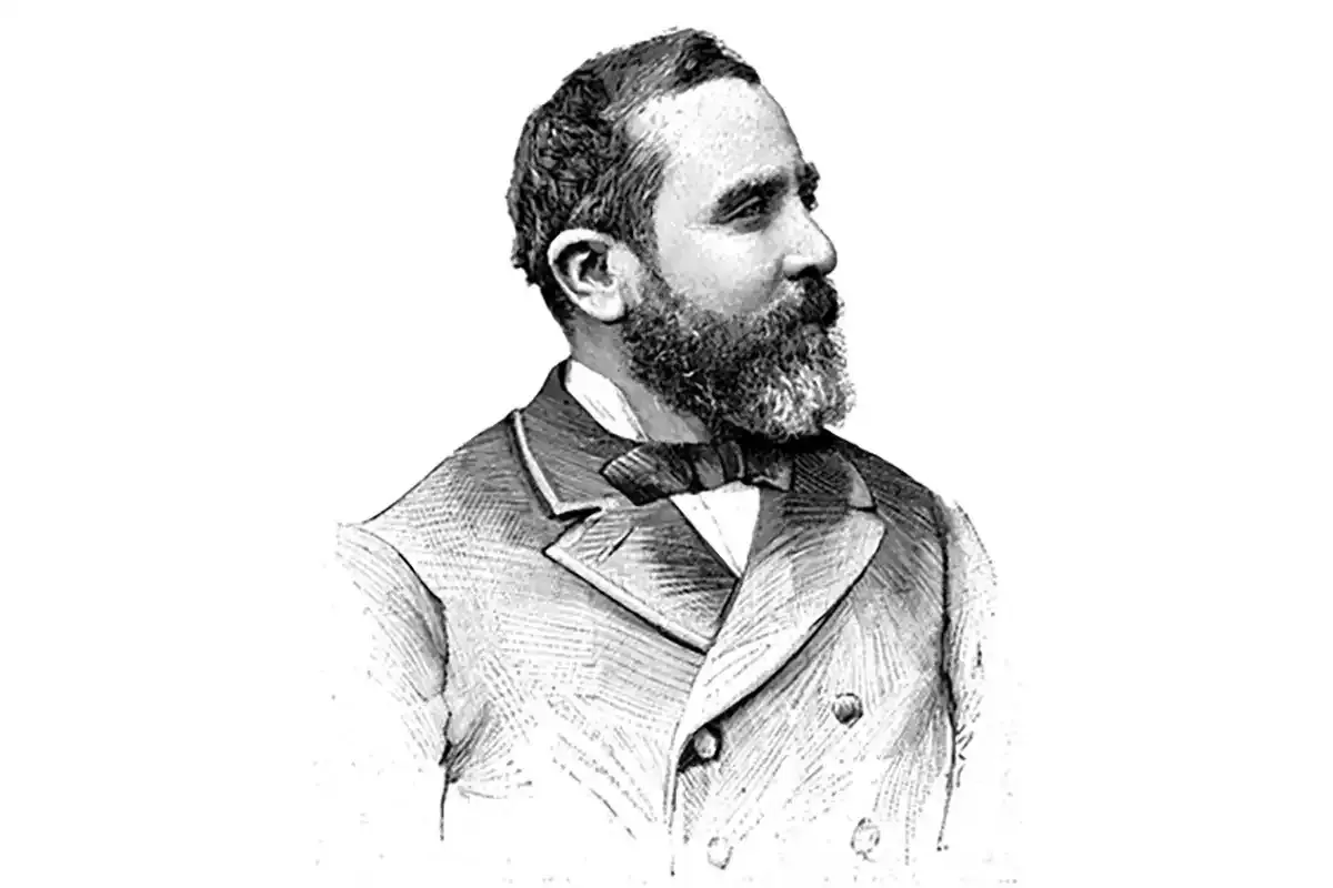 Robert Chesebrough portrait in the nineteenth century