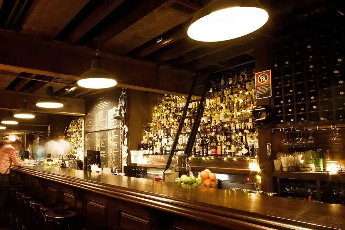 The Baxter Inn Sydney whisky bar interior