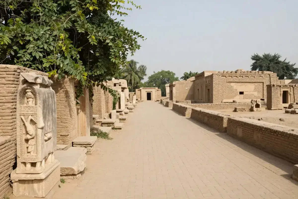 Ancient city ruins of the Indus Valley Civilization