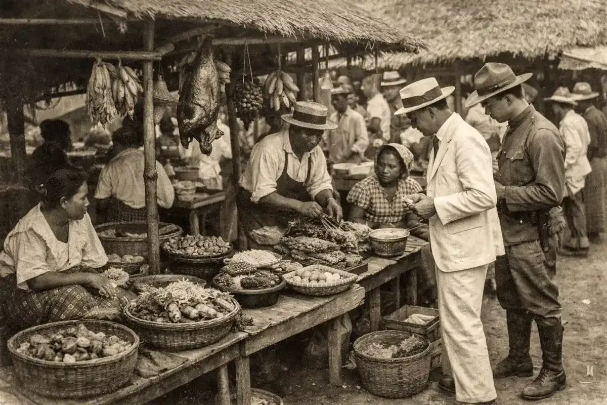 American influence on early Filipino food culture