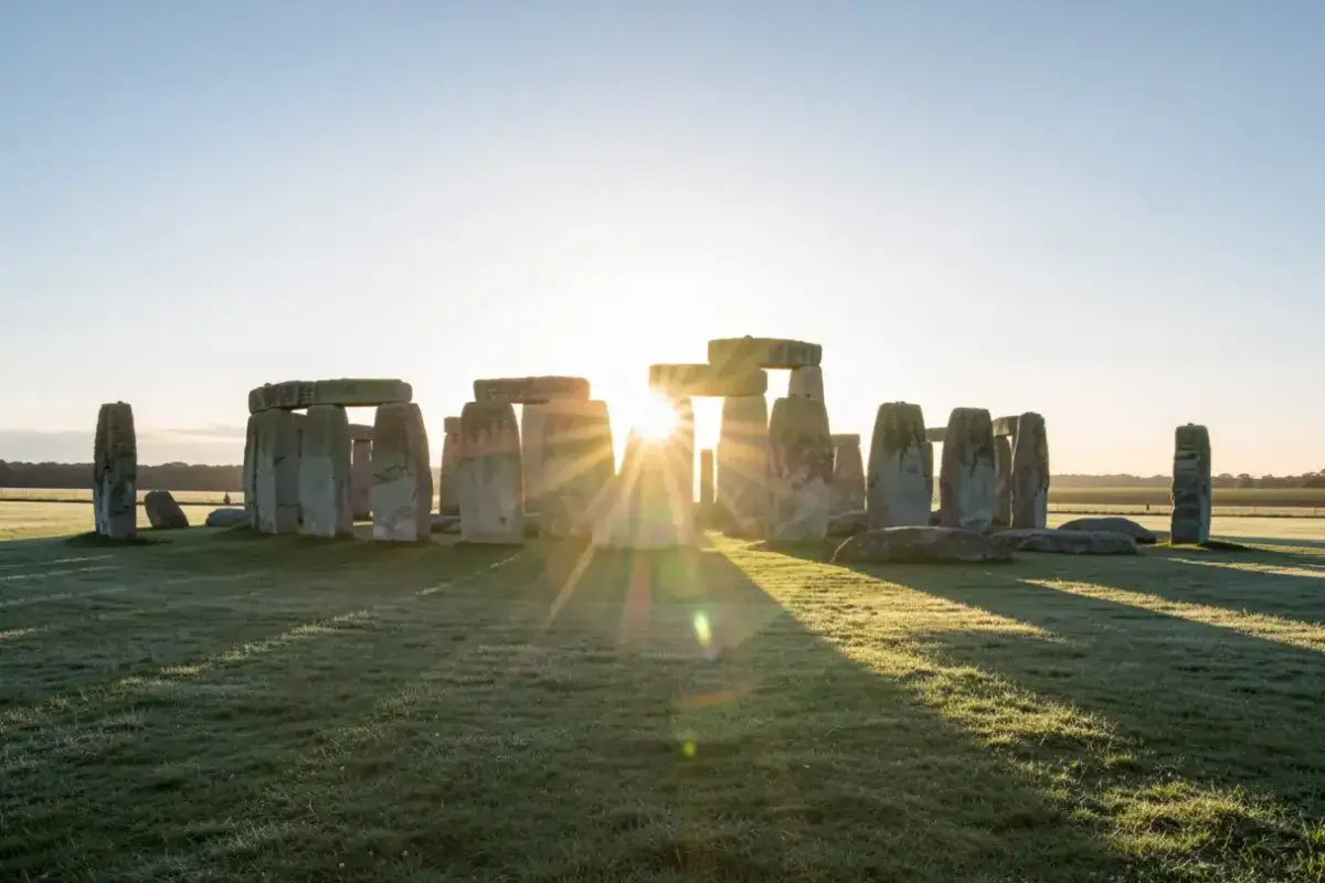 Sunrise at Stonehenge, Wiltshire, England