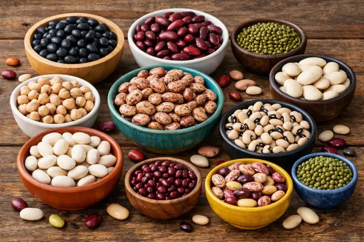 Beans packed with protein and iron for healthy hair