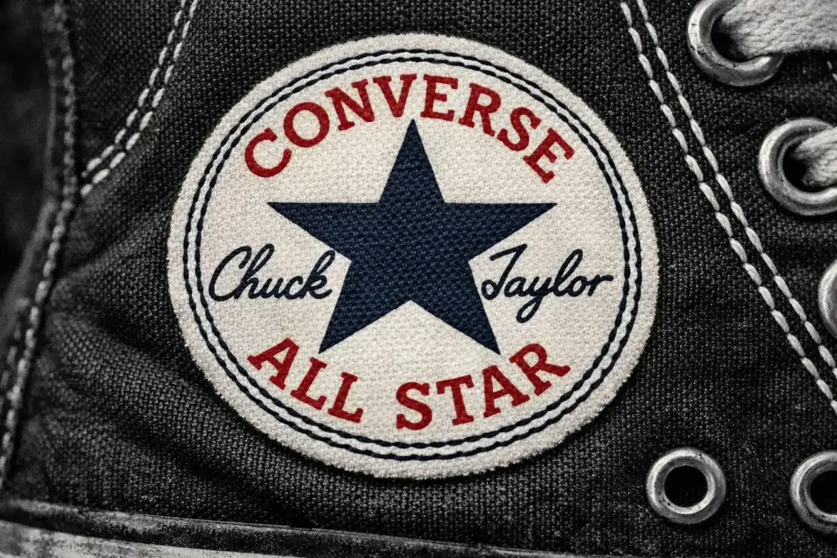 Chuck Taylor signature logo on sneaker