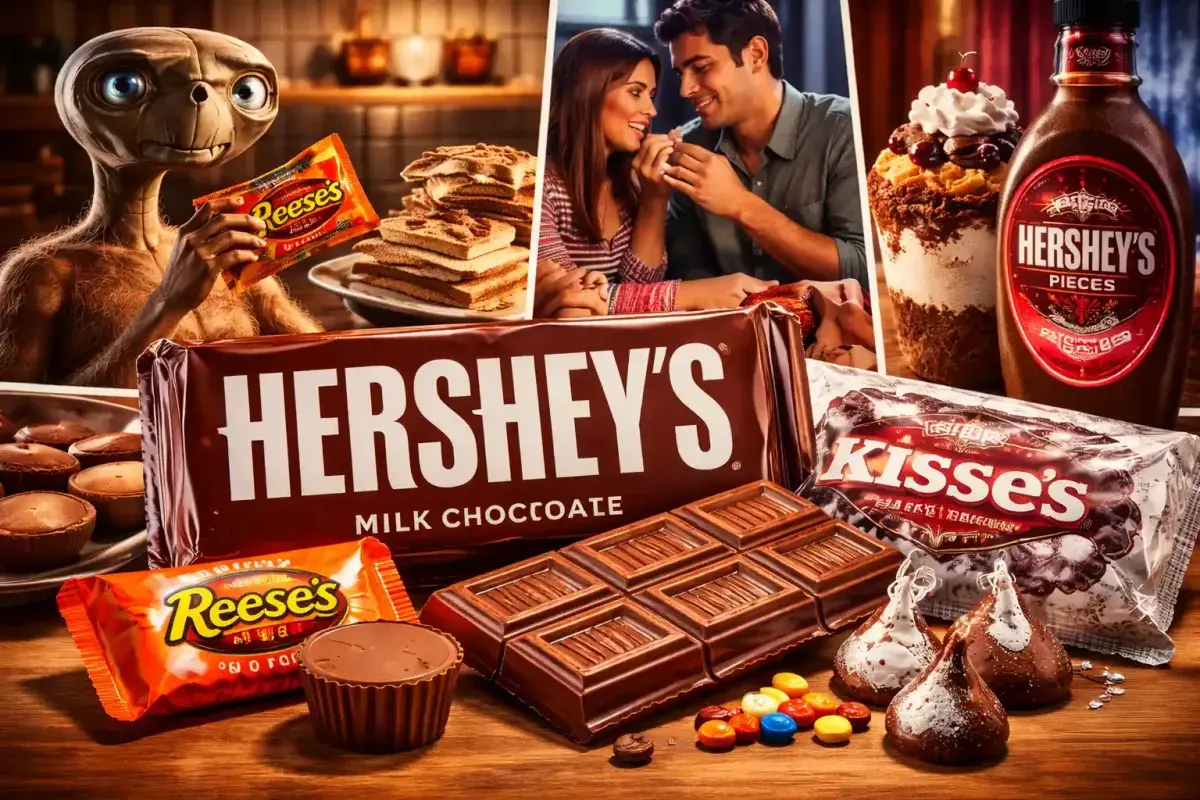 Hershey chocolate featured in popular culture