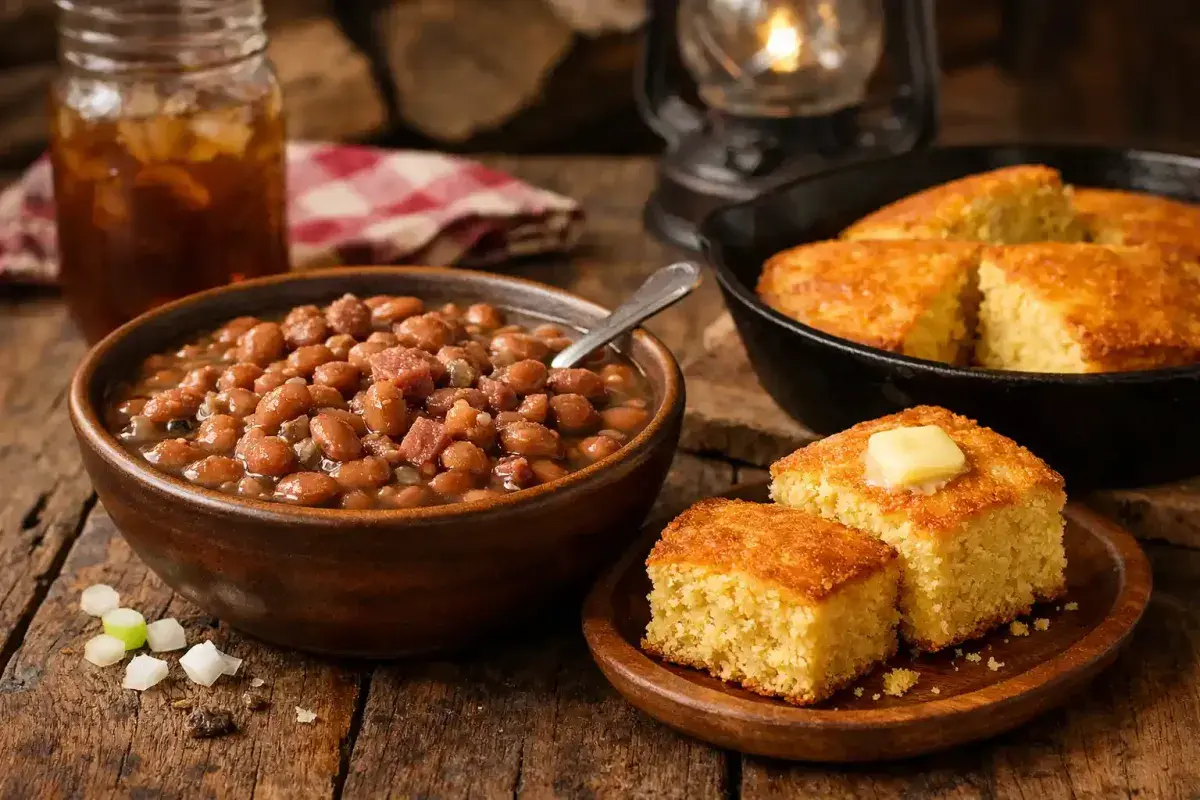 Appalachian Soup Beans and Cornbread from Tennessee