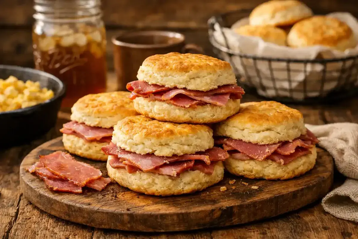 Benton County Tennessee Country Ham Biscuits