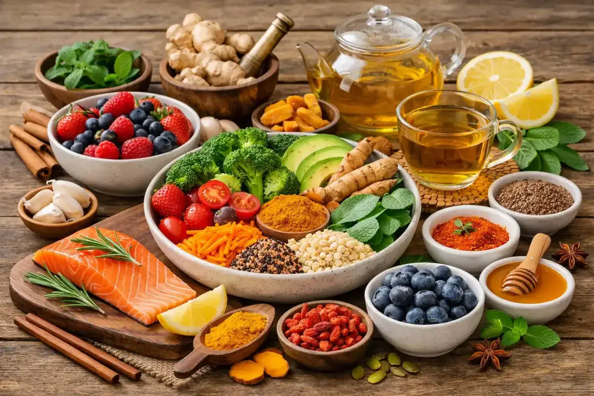 Foods and Herbs That Support Healthy Inflammation Response