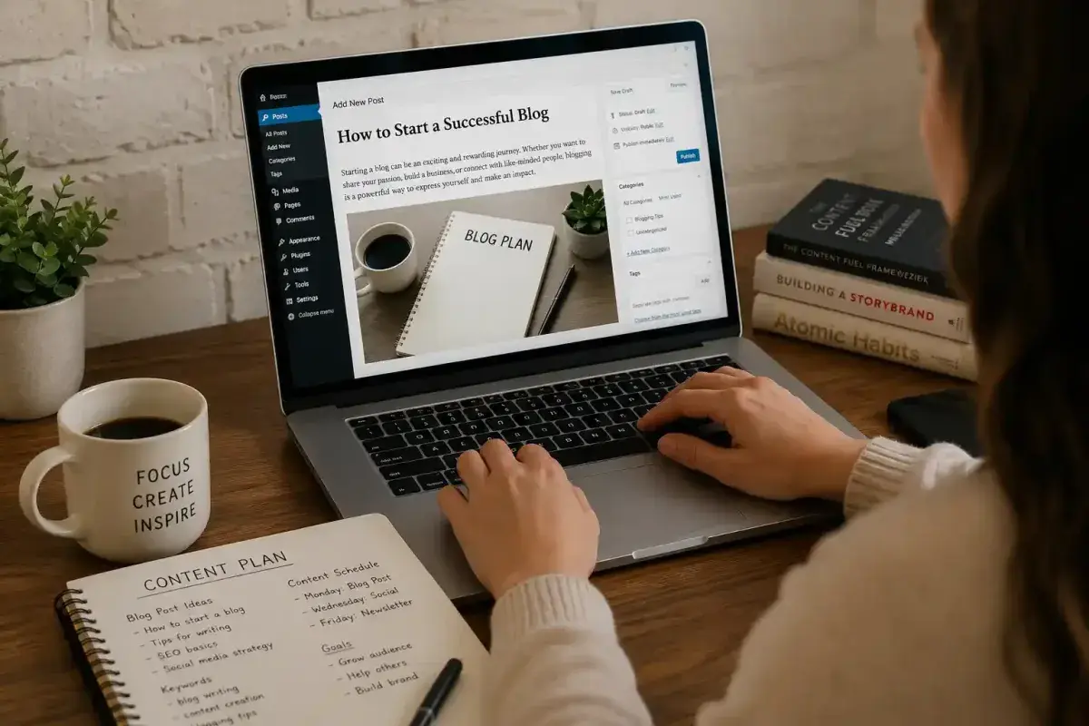 Creating Original Content for a New Website