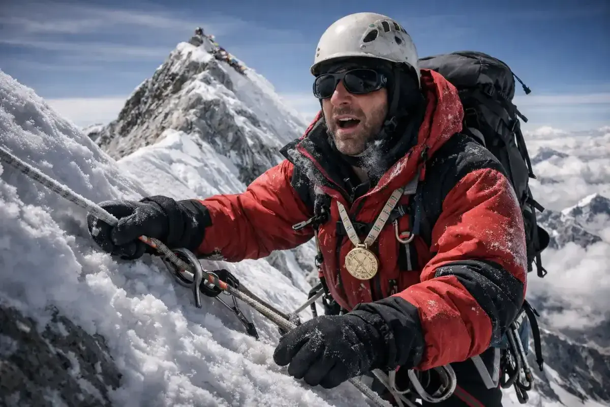 Erik Weihenmayer Reaching Extraordinary Heights on Everest