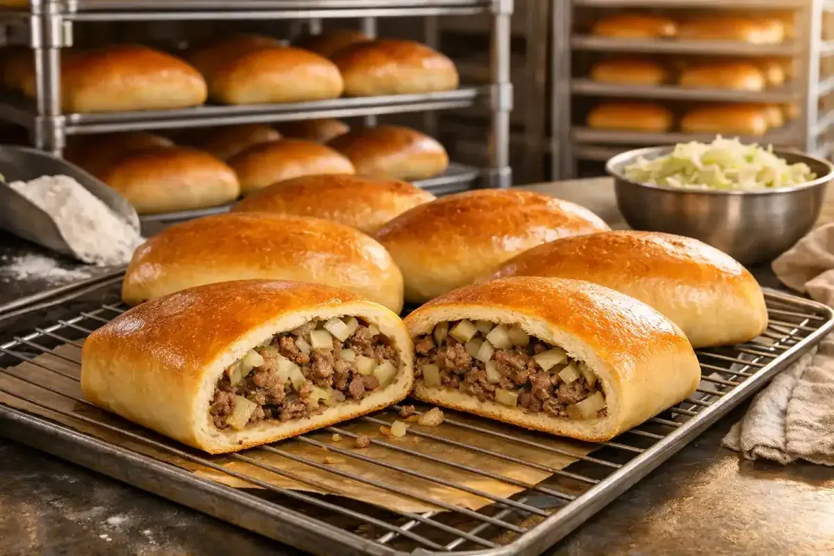 Fresh Nebraska Runzas Straight From the Oven