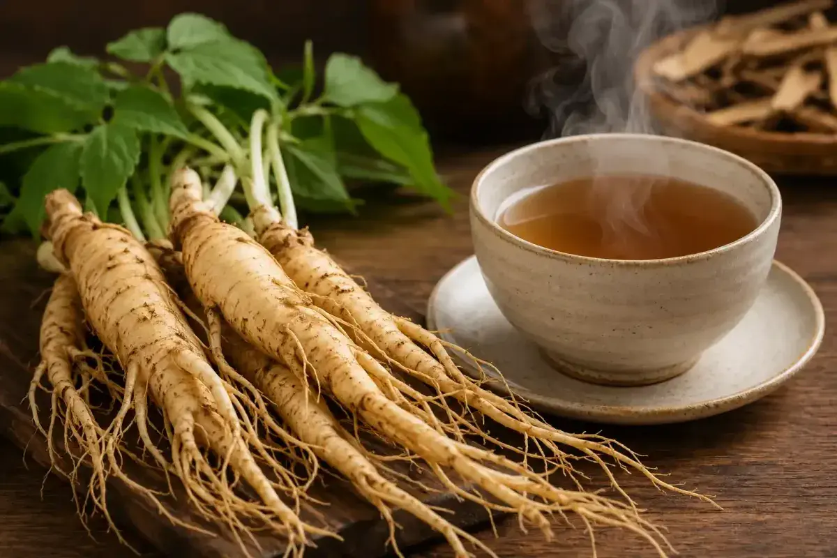 Ginseng Root Traditionally Used for Natural Energy Support