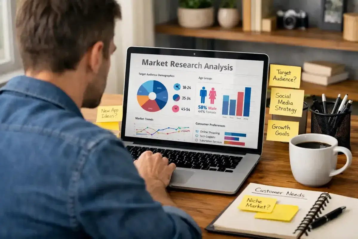 Researching Online Business Ideas and Target Customers