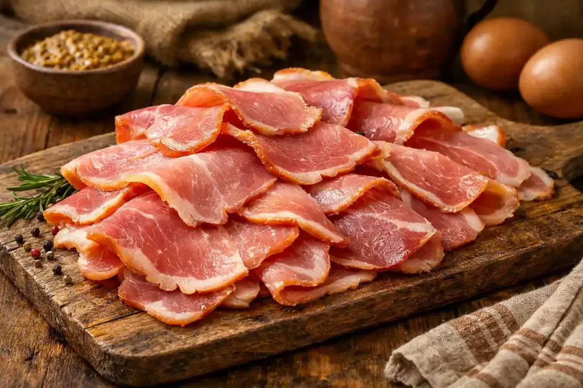 Virginia Country Ham Ready for Serving