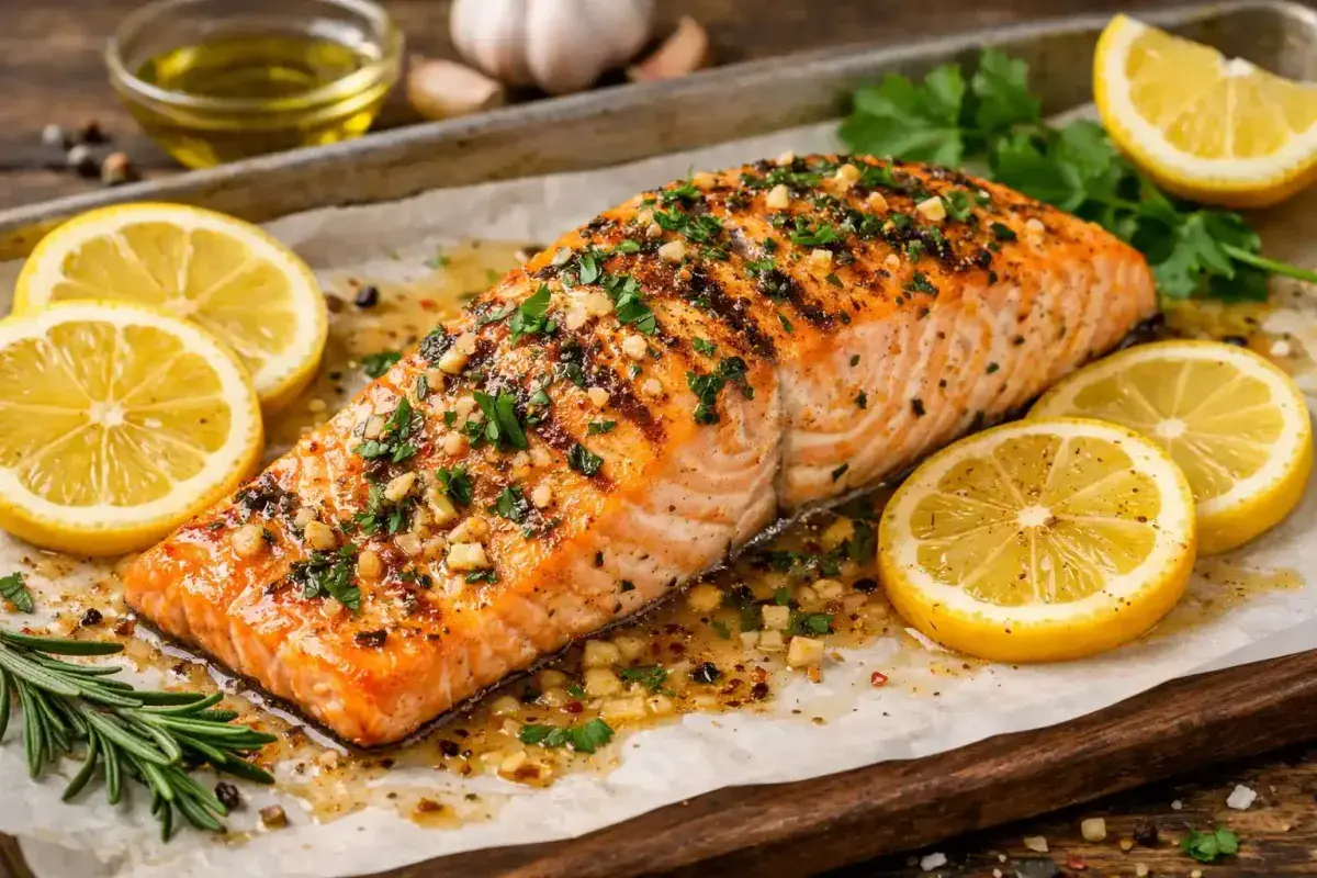 Salmon Rich in Protein and Healthy Fats