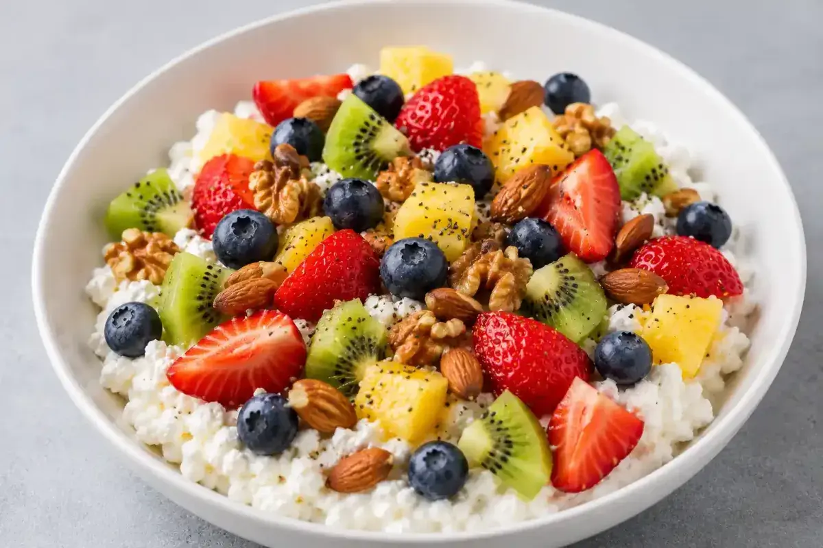 Cottage Cheese Rich in Slow Digesting Protein