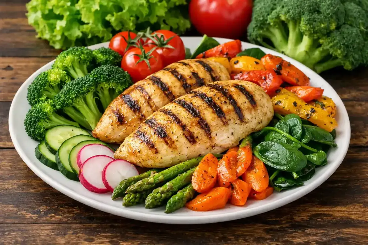Grilled Chicken Breast for Muscle Growth