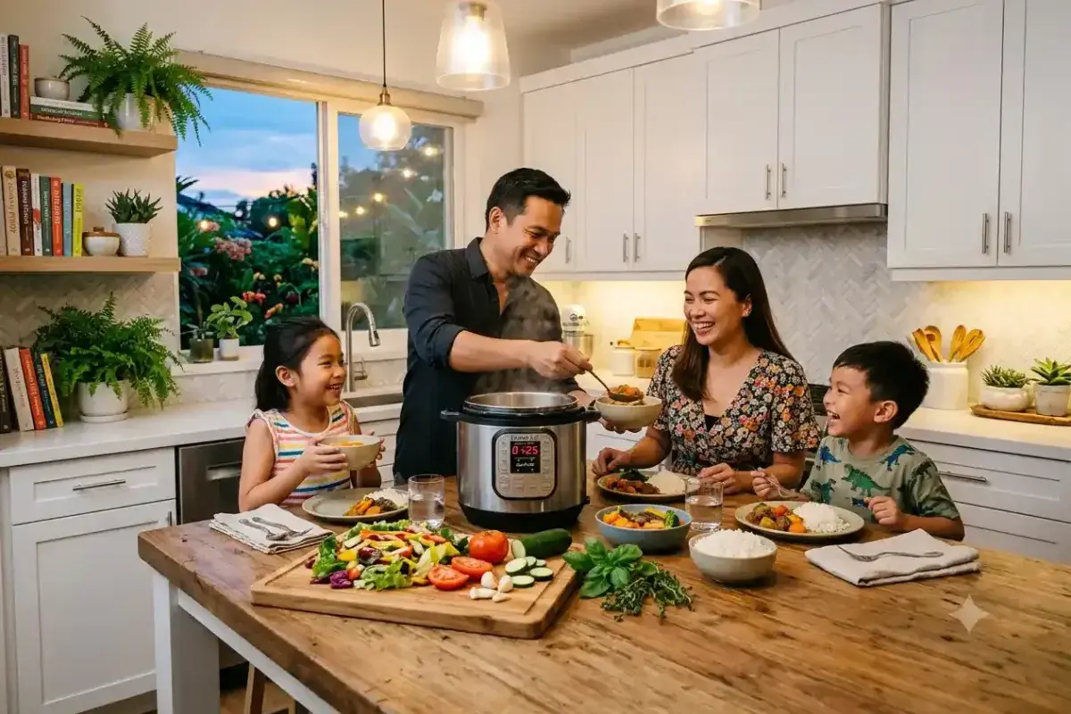 Instant Pot inspiring homemade family dinners