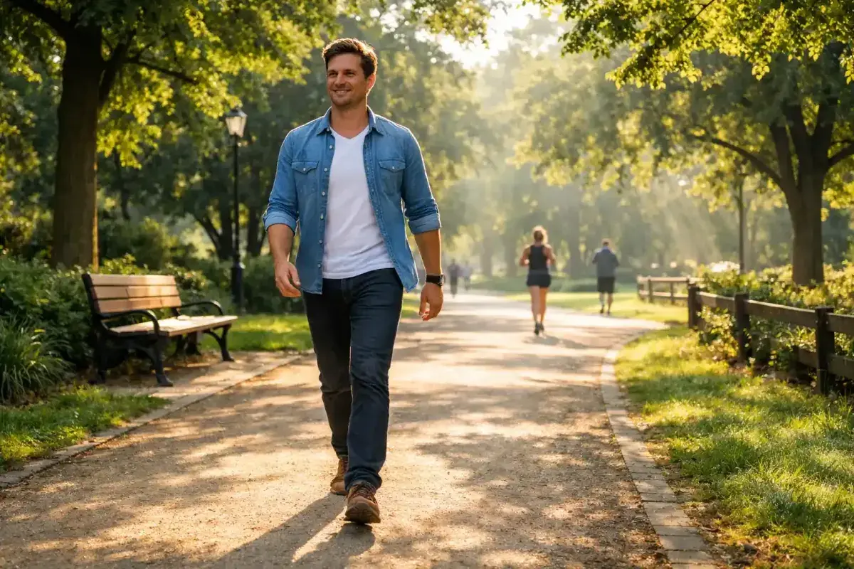 Morning walk helps boost daily energy naturally