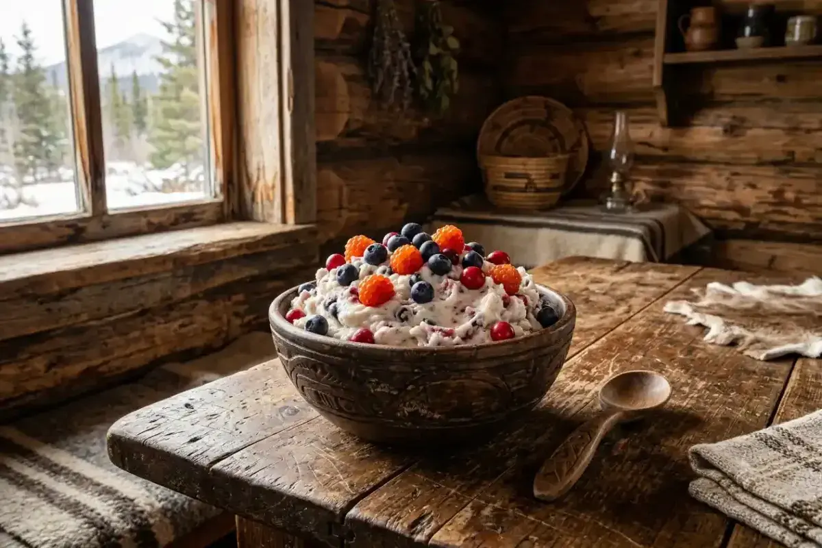  Traditional Alaska Akutaq with Wild Berries