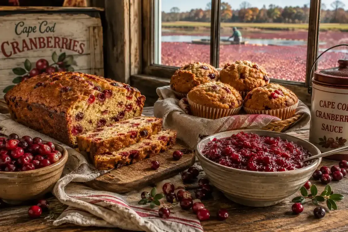 Massachusetts Cranberry Bread and Fresh Cranberry Treats