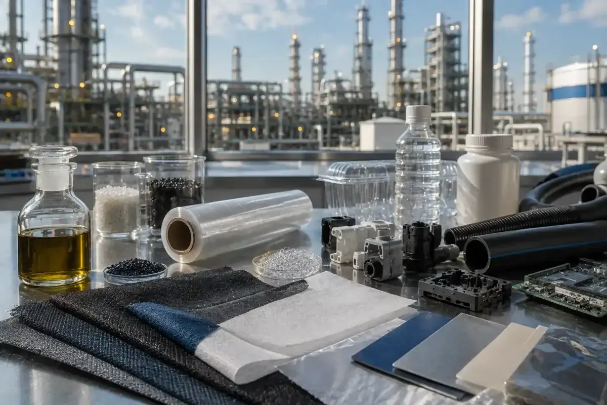 Petroleum chemistry and everyday manufactured materials