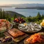 Must try foods in Washington featuring seafood, fruit, and regional specialties