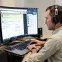 Tech Support Chatting with Customer