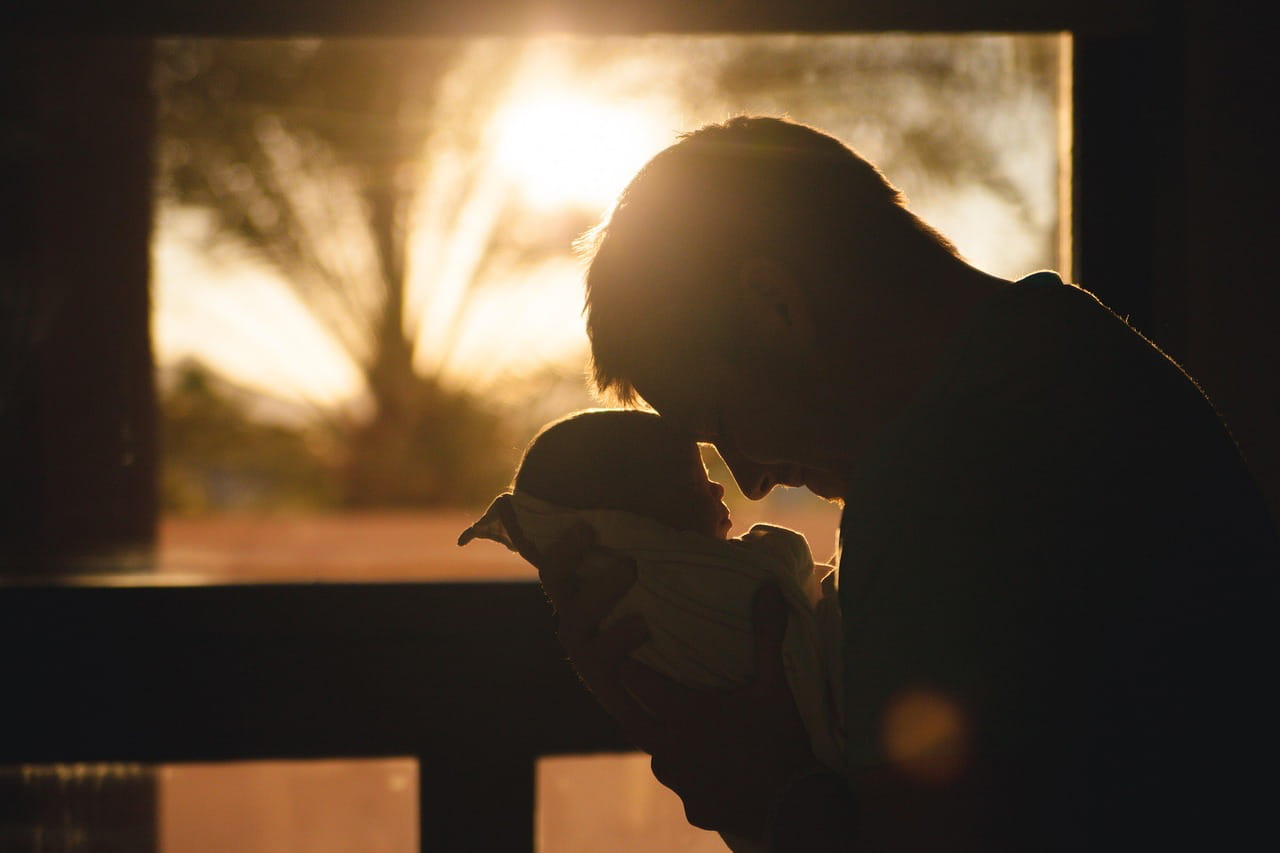 father and child