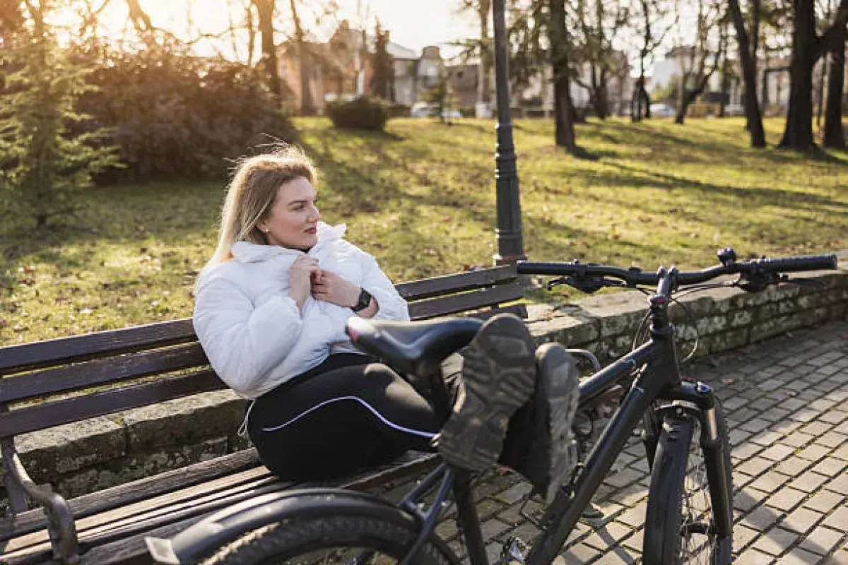 Person embracing presence in a moment of solitude, away from digital distractions